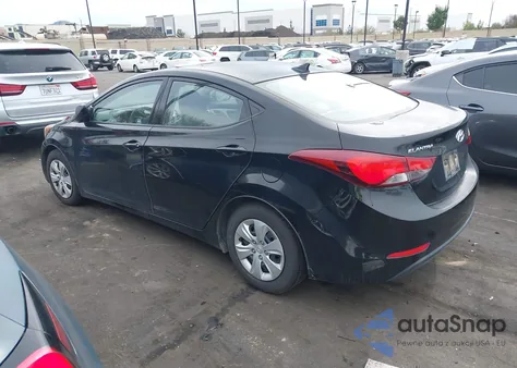 2016 Hyundai Elantra Se из США, поврежденный, VIN 5NPDH4AE5GH747246